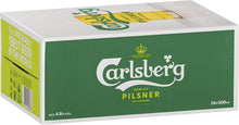 Load image into Gallery viewer, Carlsberg Pilsner Can Case 24 x 320ml/490ml
