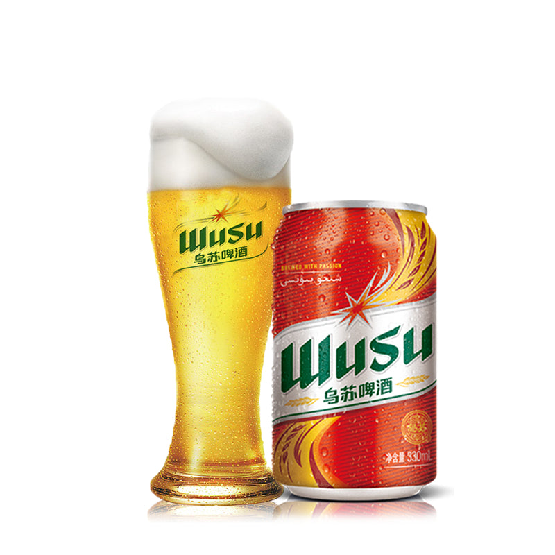 Wusu Beer Can 24x330ml